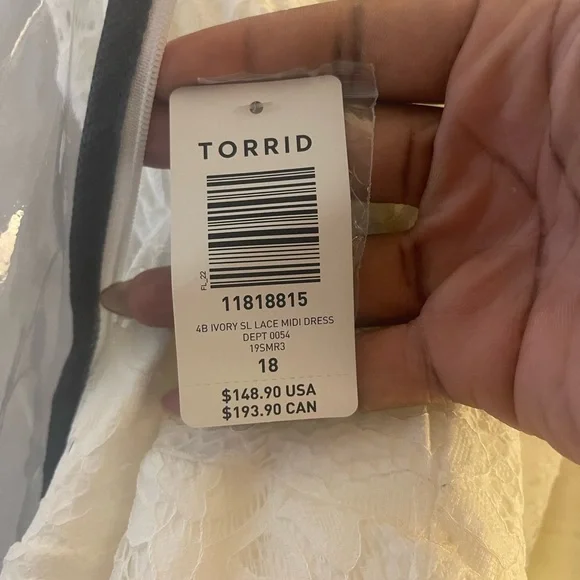 Torrid dress size 18 - Picture 2 of 2